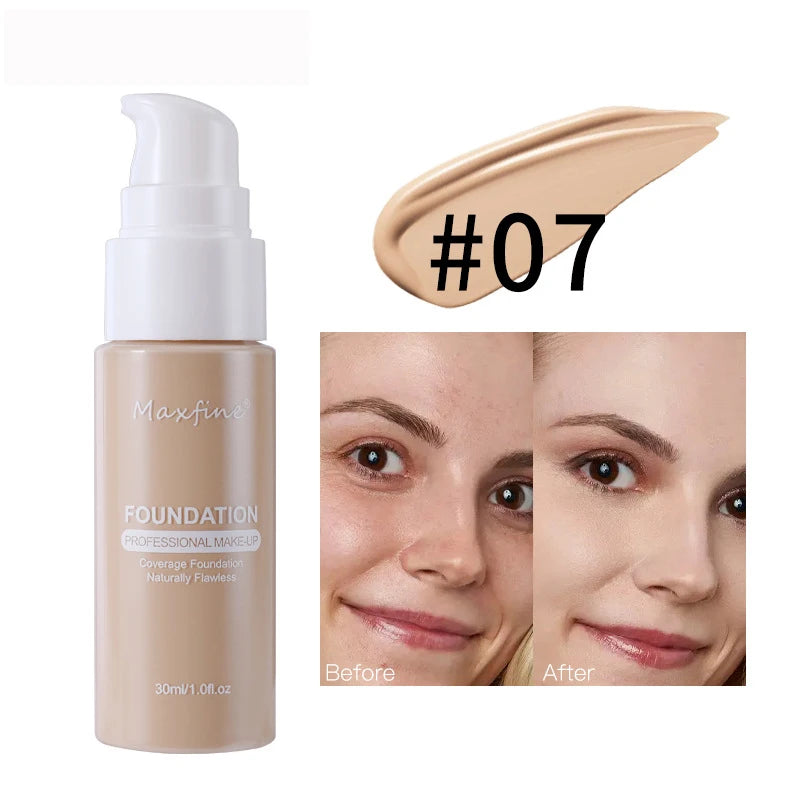 Liquid Foundation – Waterproof Long-Lasting Full Coverage Concealer