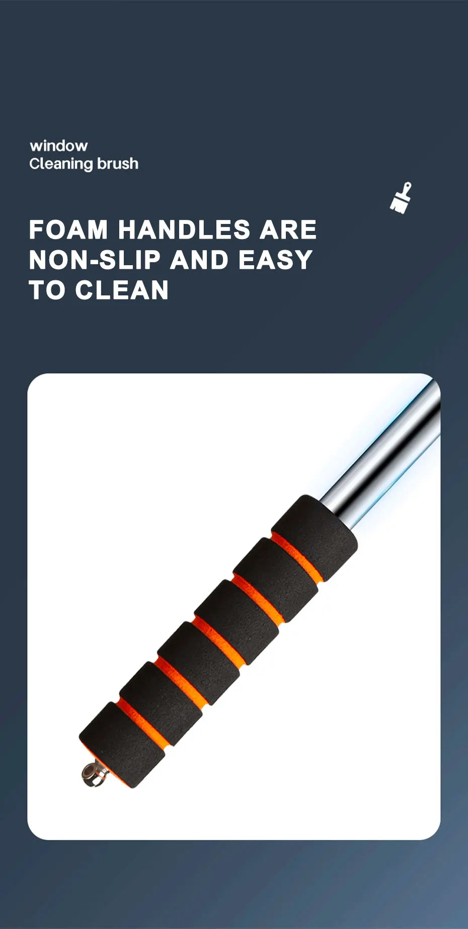 Car Windshield Defogging Brush – Telescopic Handle