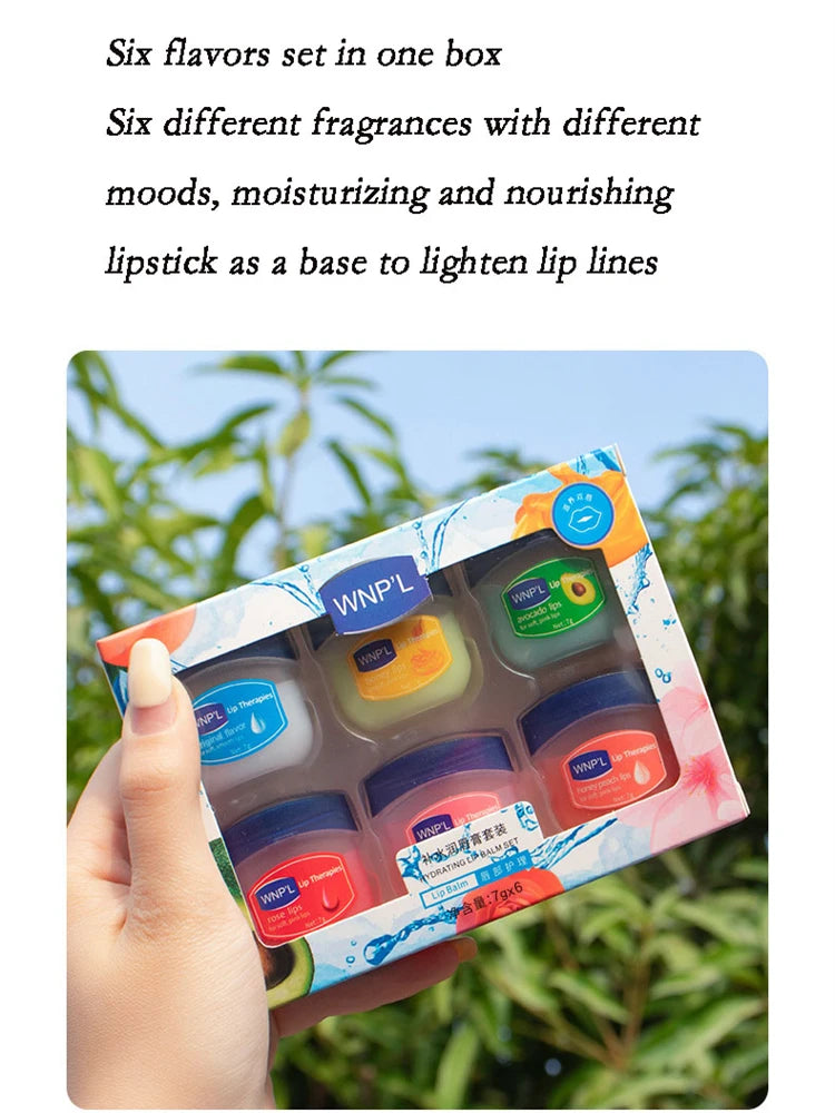 Moisturizing Lip Balm Set – Healing Lip Mask for Dry & Chapped Lips