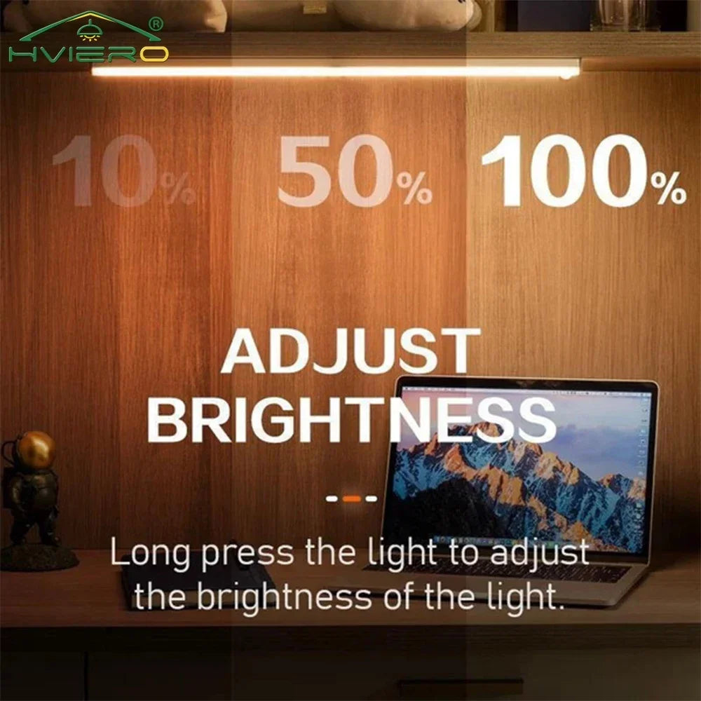 LED Motion Sensor Light – Wireless USB Rechargeable Magnetic Lamp for Closet & Home