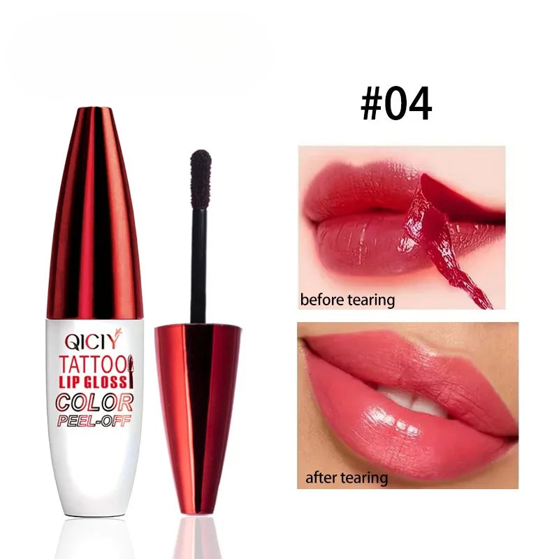 Matte Lip Tint – Peel-Off Color Liquid, Easy to Apply