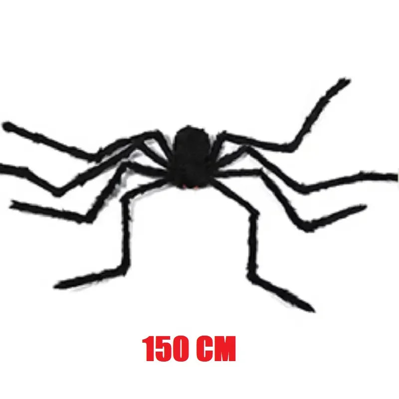 Giant Plush Spider Halloween Decoration – Realistic, Creepy, and Perfect for Indoor or Outdoor Use