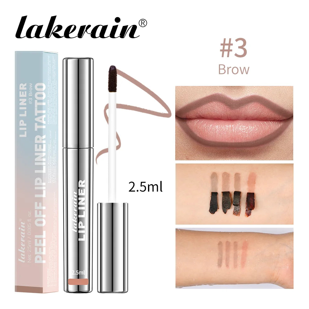 Waterproof Peel-Off Lip Liner – Long Lasting Matte Tattoo Lip Gloss & Lip Tint