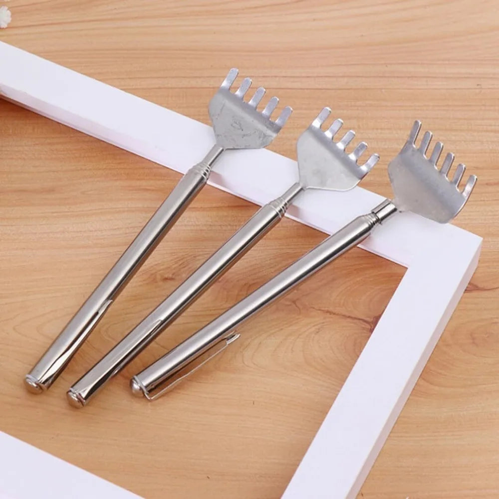 Telescopic Back Scratcher – Extendable Stainless Steel