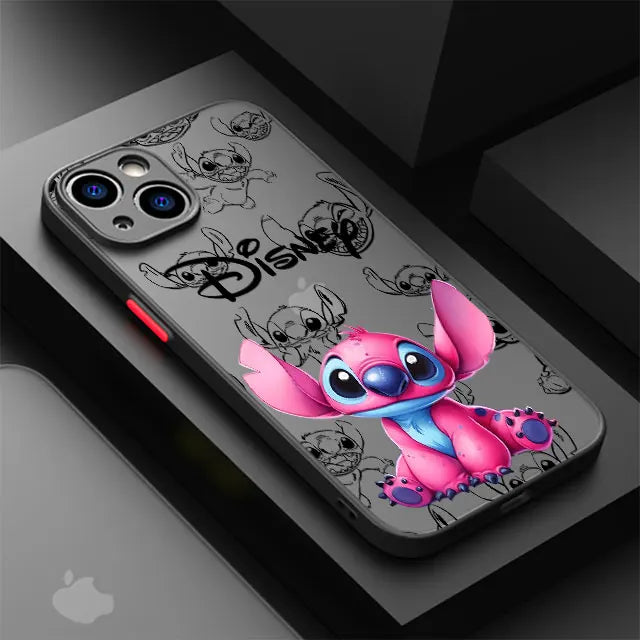 Matte Shockproof Cartoon Phone Case for iPhone – Soft Protective Cover
