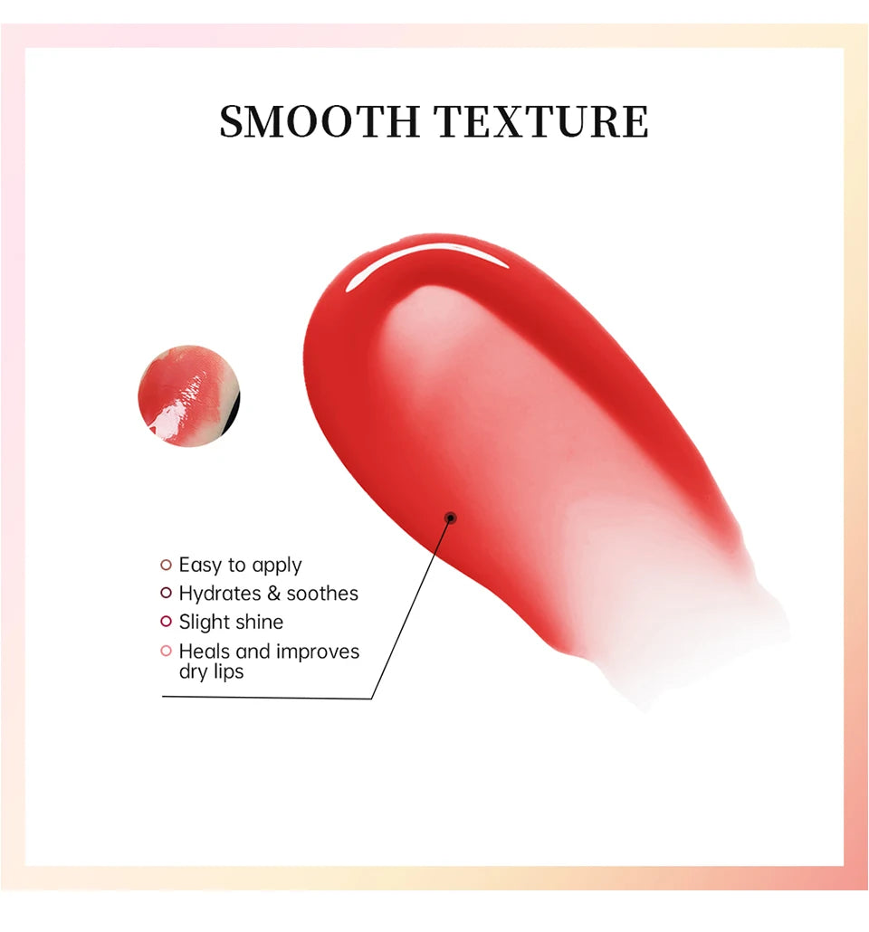 3pcs Moisturizing Lip Gloss Set – Butter Oil Jelly Lip Tint & Crystal Shine Balm