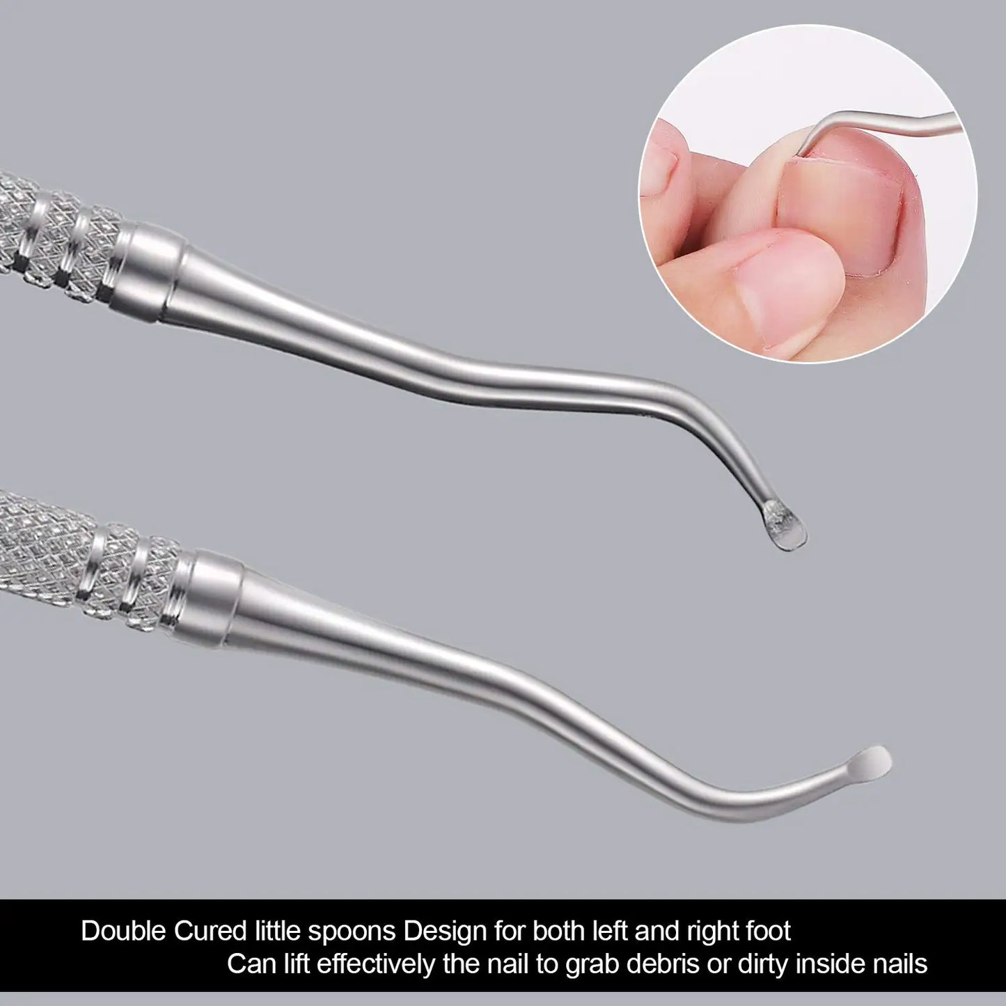 Professional Toenail Clipper for Thick & Ingrown Nails – Stainless Steel Podiatrist Nipper