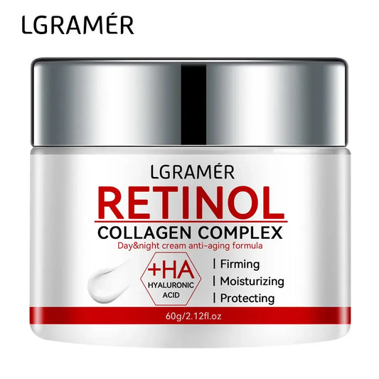 Retinol Collagen Cream – Anti-Aging Face Moisturizer with Hyaluronic Acid