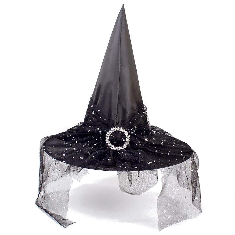 Halloween Witch Hat Elegant, Spooky, and Perfect for Every Costume