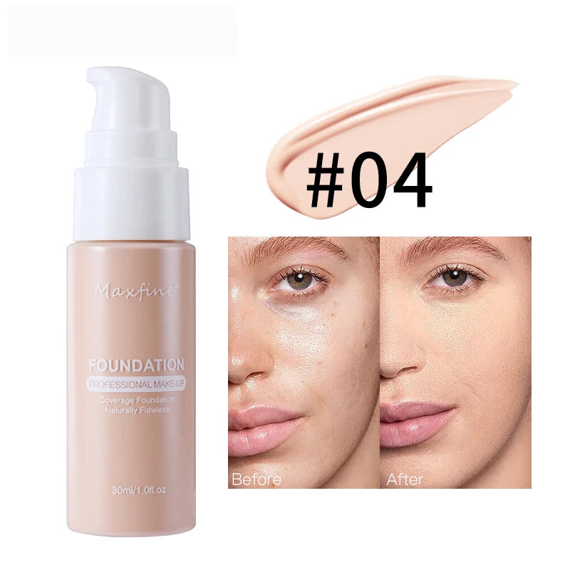 Liquid Foundation – Waterproof Long-Lasting Full Coverage Concealer