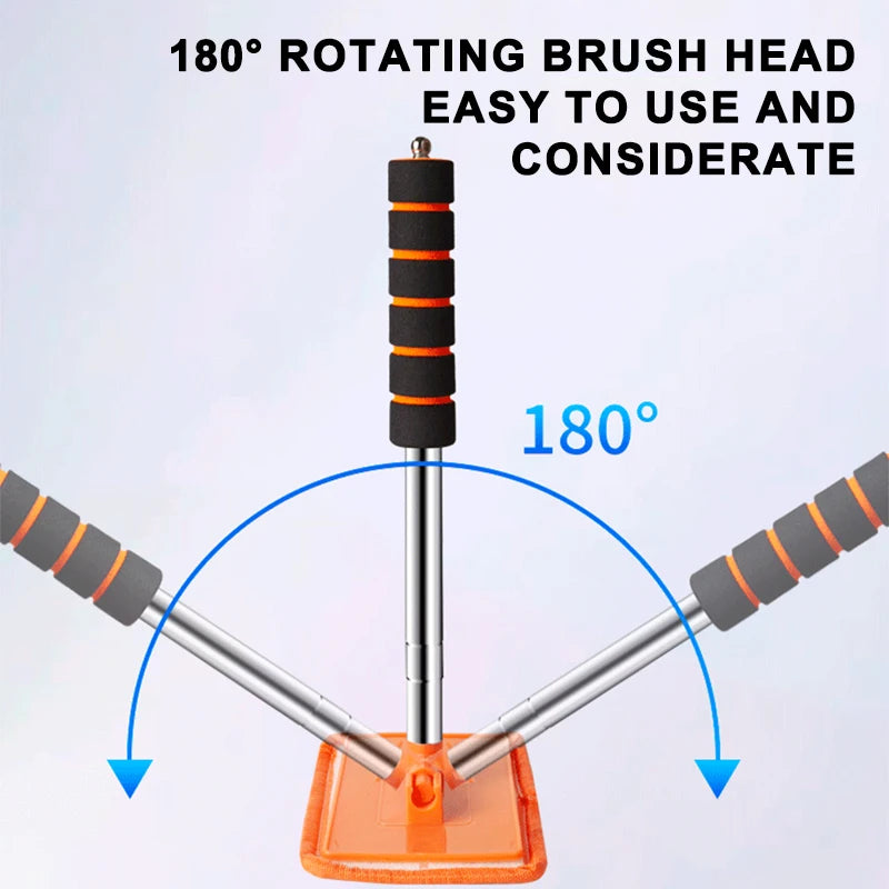 Car Windshield Defogging Brush – Telescopic Handle