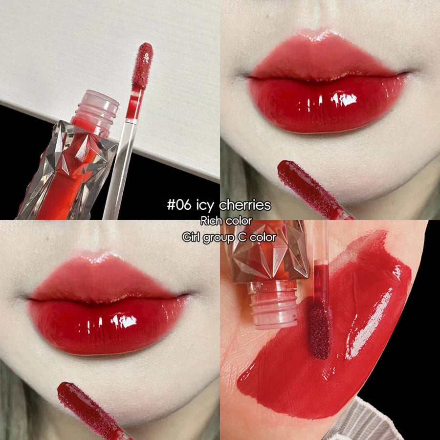 Long Lasting Lip Gloss – Moisturizing Waterproof Mirror Shine Lip Color