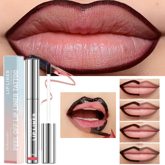 Waterproof Peel-Off Lip Liner – Long Lasting Matte Tattoo Lip Gloss & Lip Tint