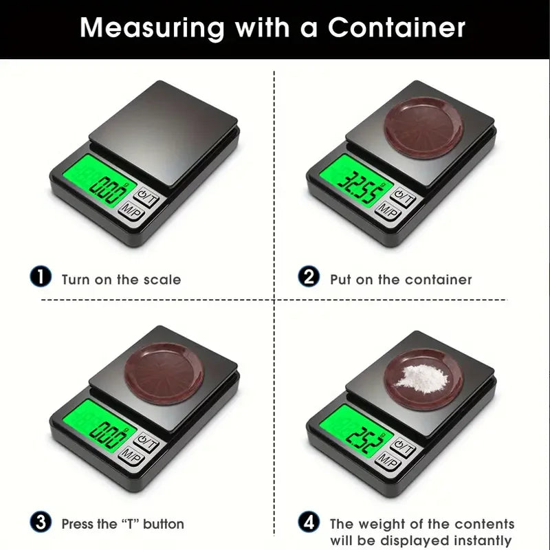 Precision Pocket Digital Scale – 1000g/0.1g