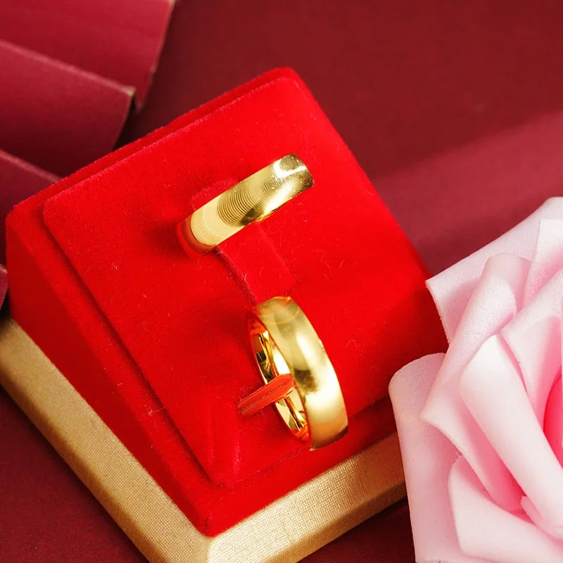 Gold Polished Cat Eye Ring for Men and Women