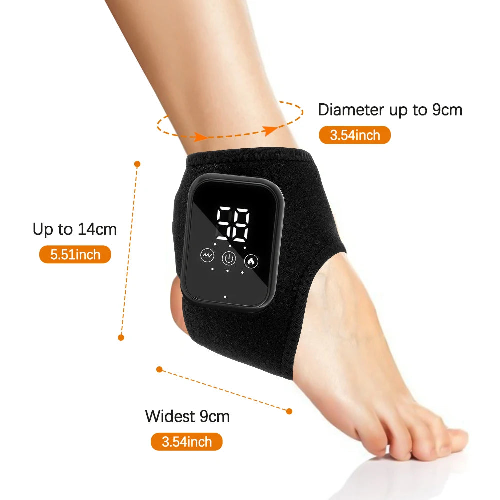 Electric Heating Wrist & Ankle Massager – Heat & Vibration Therapy