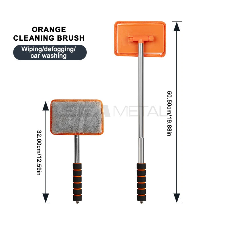 Car Windshield Defogging Brush – Telescopic Handle