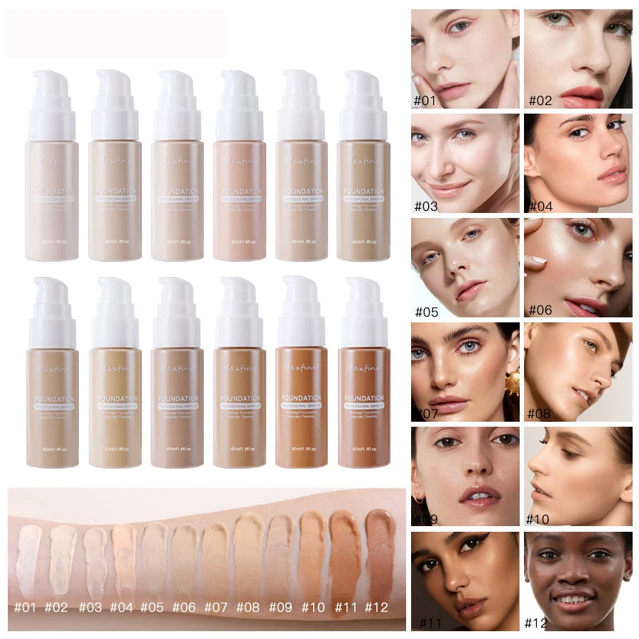 Liquid Foundation – Waterproof Long-Lasting Full Coverage Concealer