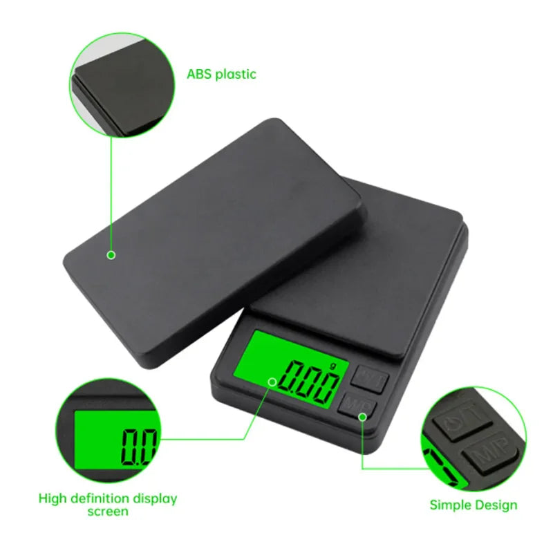 Precision Pocket Digital Scale – 1000g/0.1g