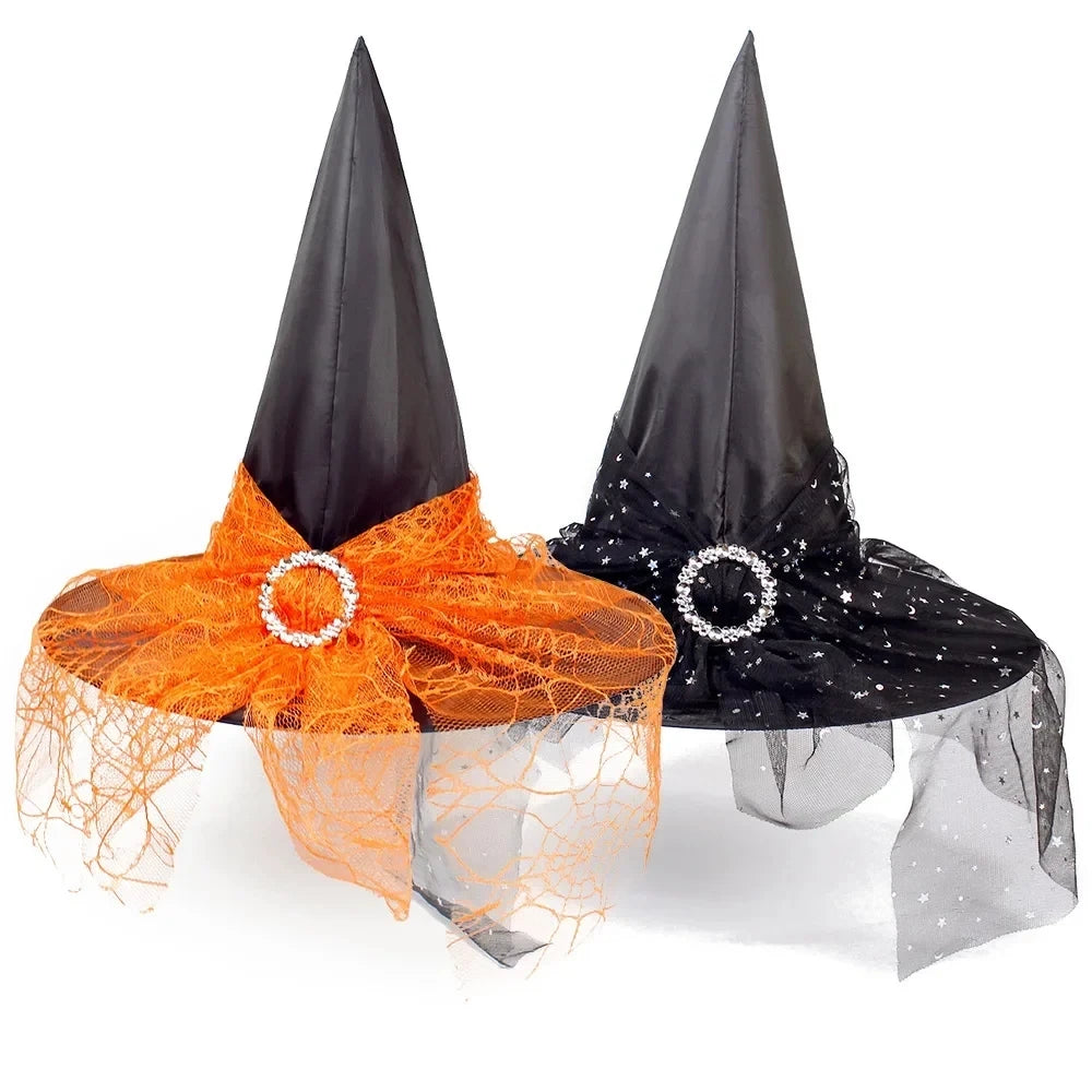 Halloween Witch Hat Elegant, Spooky, and Perfect for Every Costume