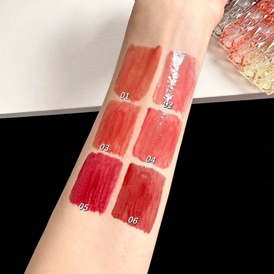 Long Lasting Lip Gloss – Moisturizing Waterproof Mirror Shine Lip Color