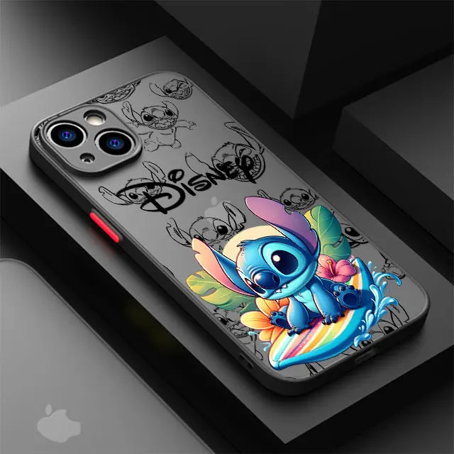 Matte Shockproof Cartoon Phone Case for iPhone – Soft Protective Cover