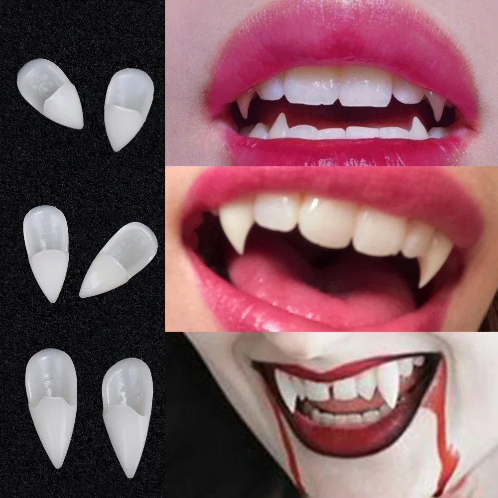 Halloween Vampire Fangs – Realistic, Comfortable, and Perfect for Any Costume