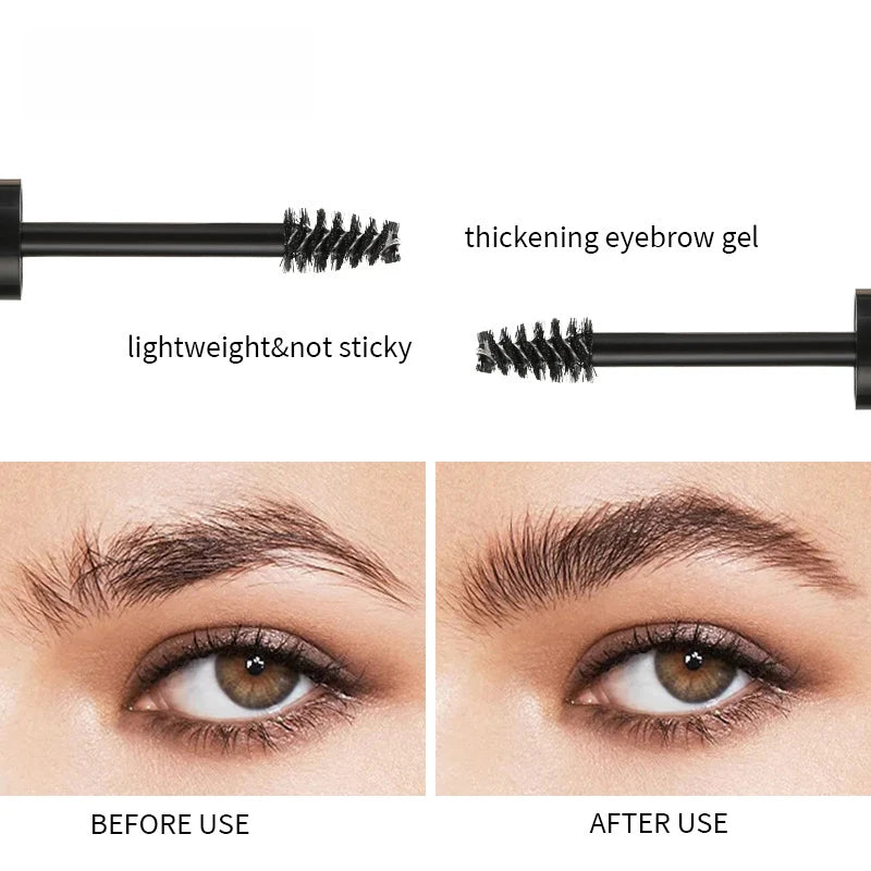 Waterproof Eyebrow Gel – Long Lasting Quick-Dry Transparent Brow Fix