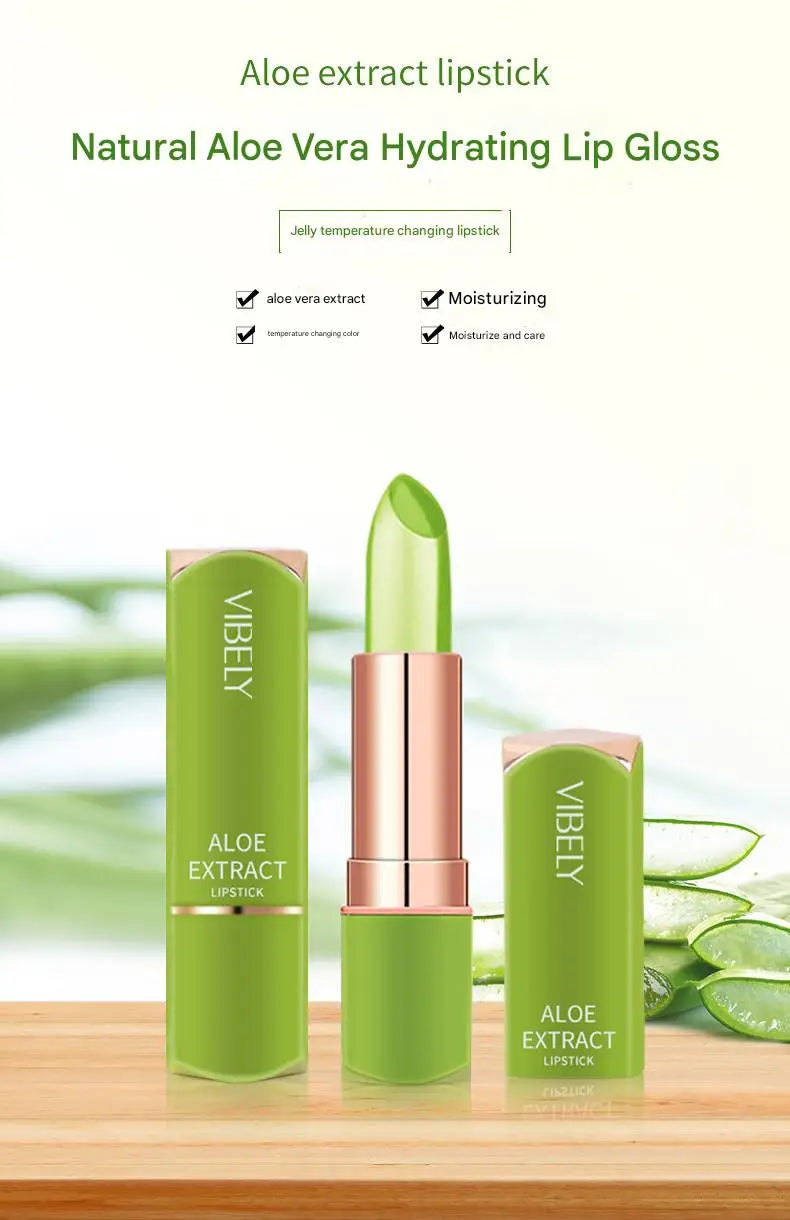 Lip Balm with Aloe Vera – Moisturizing Natural Lipstick