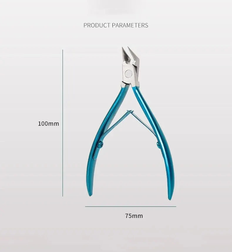Professional Toenail Clipper for Thick & Ingrown Nails – Stainless Steel Podiatrist Nipper