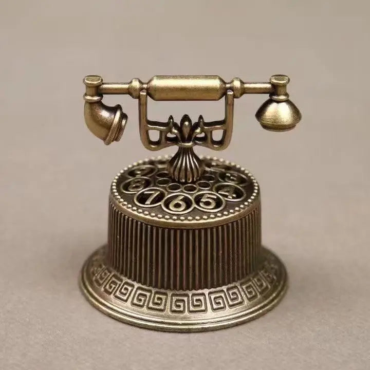 Vintage Telephone Incense Burner – Creative Home Ornament