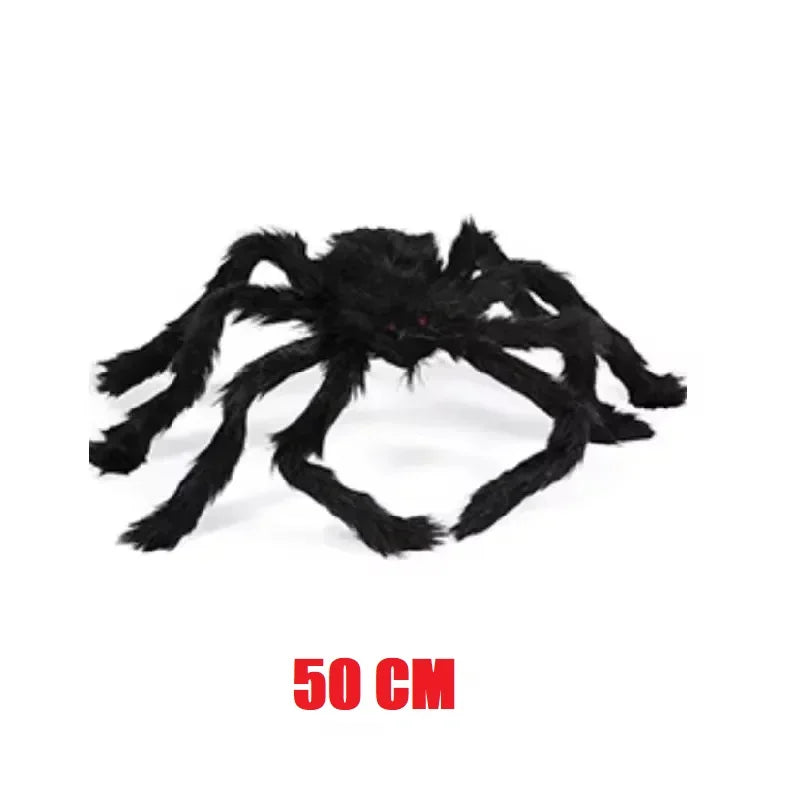 Giant Plush Spider Halloween Decoration – Realistic, Creepy, and Perfect for Indoor or Outdoor Use