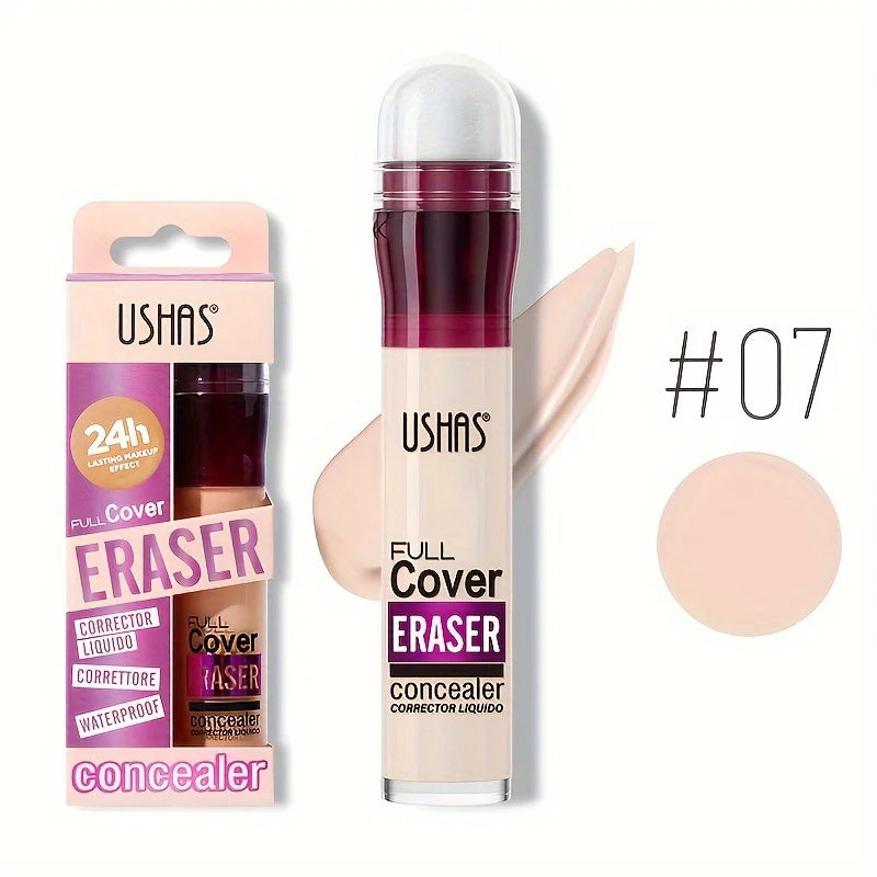 Full Coverage Concealer – Sponge Head Liquid Foundation for Dark Circles & Blemishes
