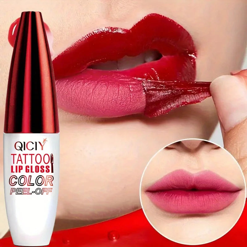 Matte Lip Tint – Peel-Off Color Liquid, Easy to Apply