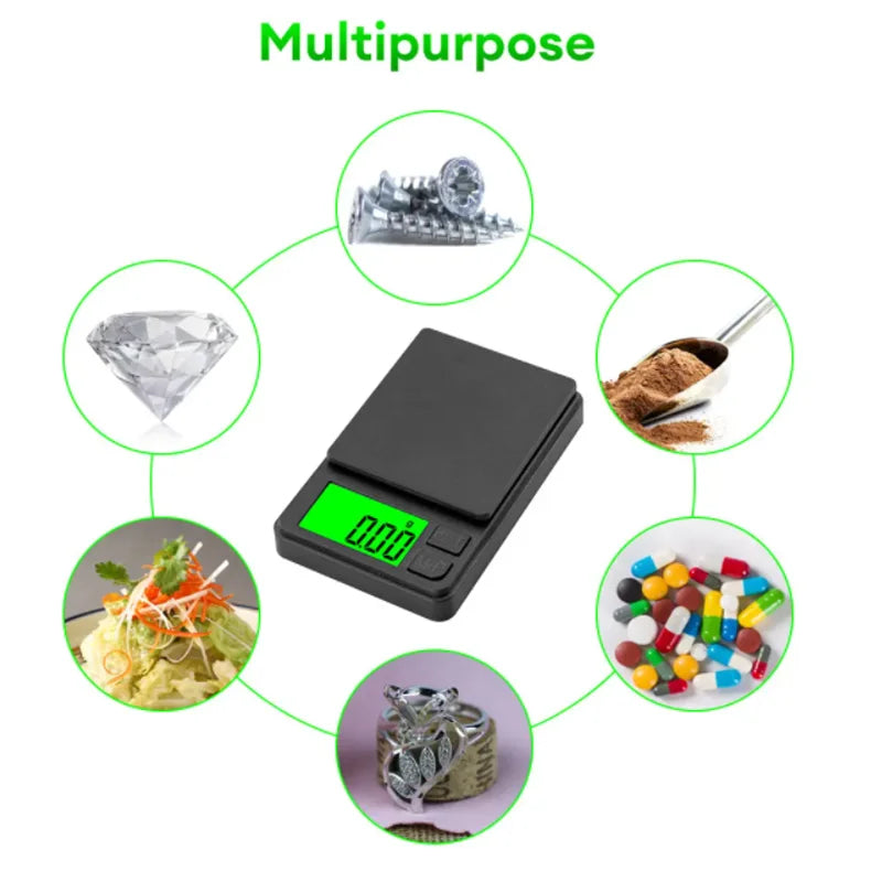 Precision Pocket Digital Scale – 1000g/0.1g