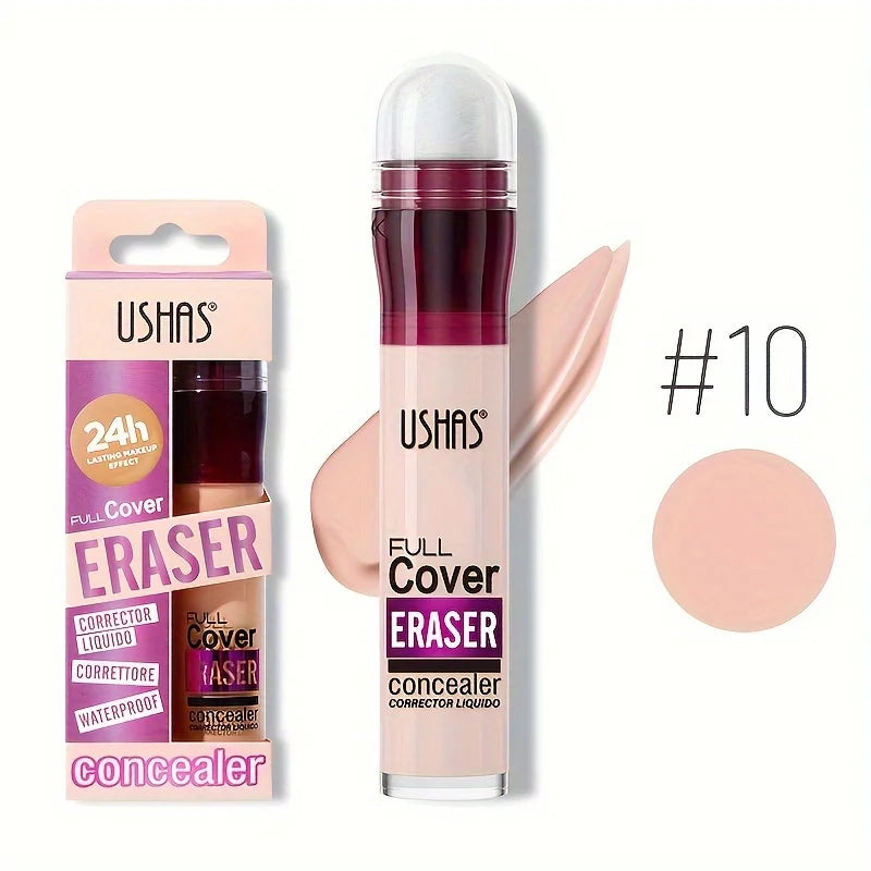 Full Coverage Concealer – Sponge Head Liquid Foundation for Dark Circles & Blemishes