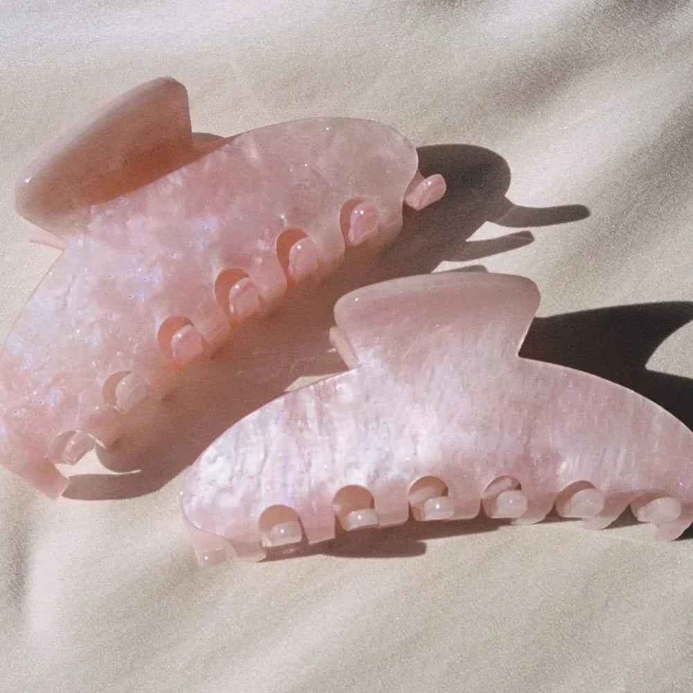 Personalized Name Hair Claw Clip for Women – Handmade Acrylic Hairpin