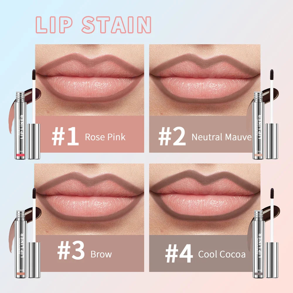 Waterproof Peel-Off Lip Liner – Long Lasting Matte Tattoo Lip Gloss & Lip Tint