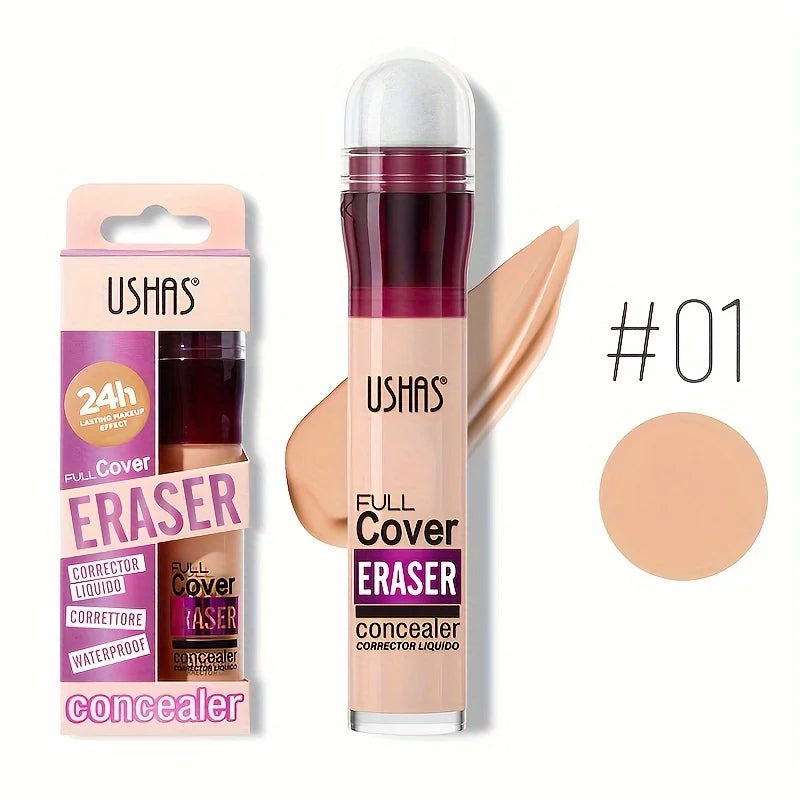 Full Coverage Concealer – Sponge Head Liquid Foundation for Dark Circles & Blemishes