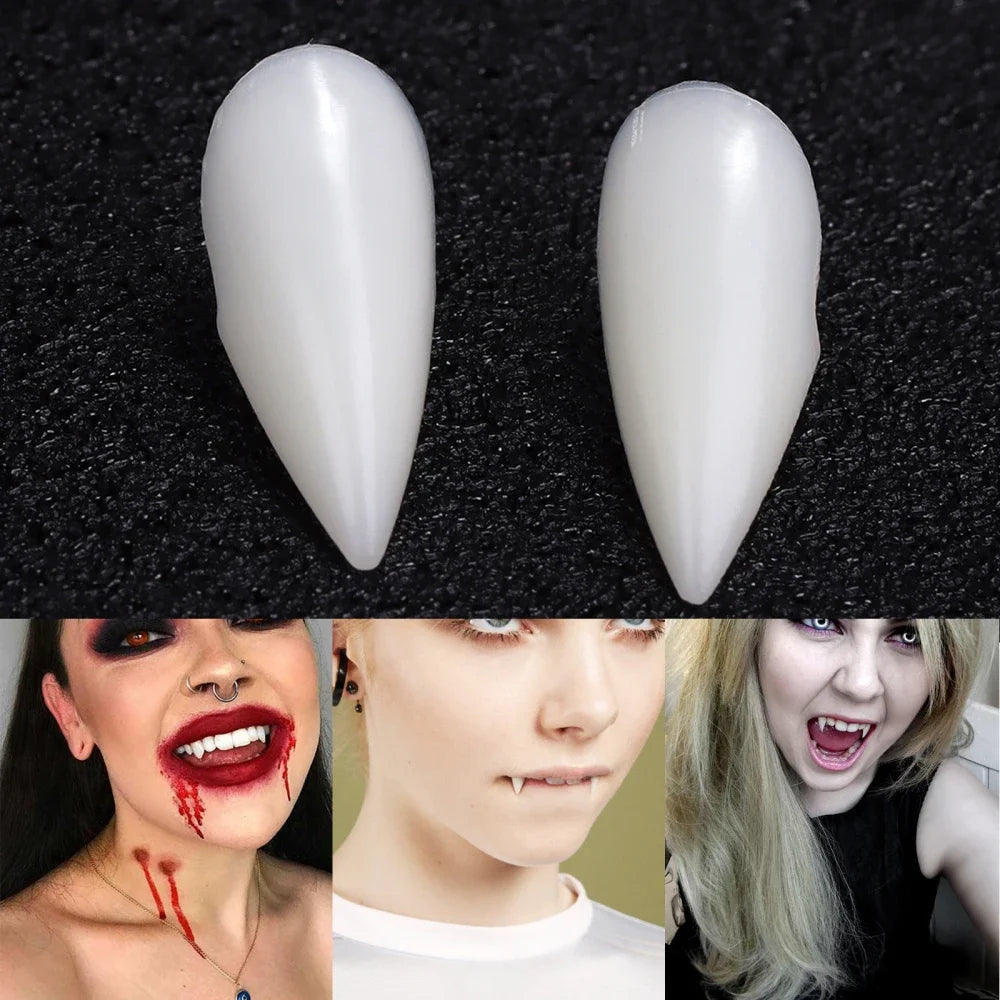 Halloween Vampire Fangs – Realistic, Comfortable, and Perfect for Any Costume