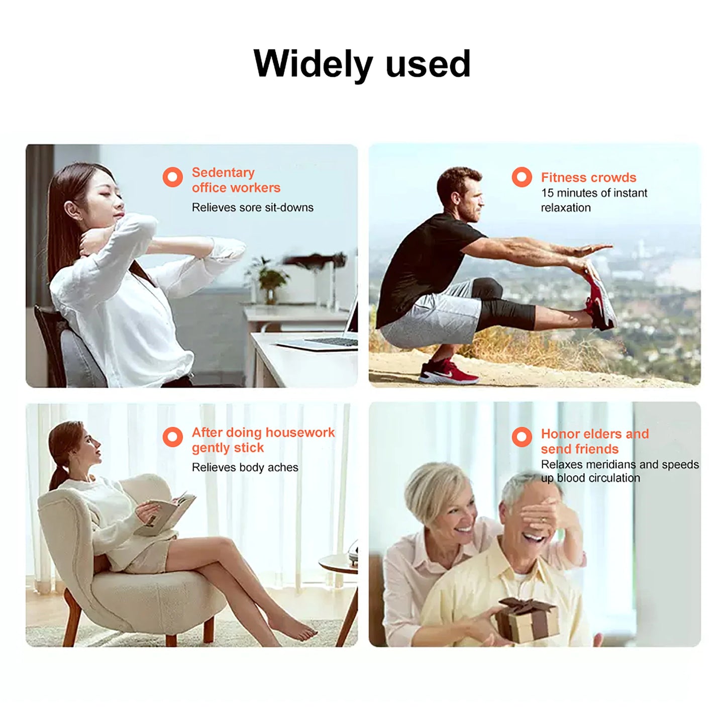 Mini Electric EMS Neck Massager – 8 Modes, 19 Intensity Levels for Pain Relief & Relaxation