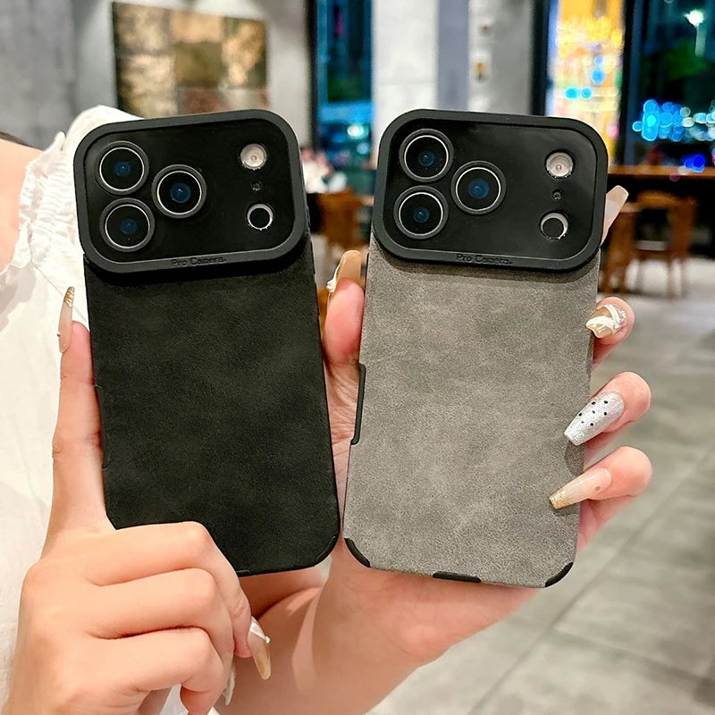 Leather Shockproof Case for iPhone