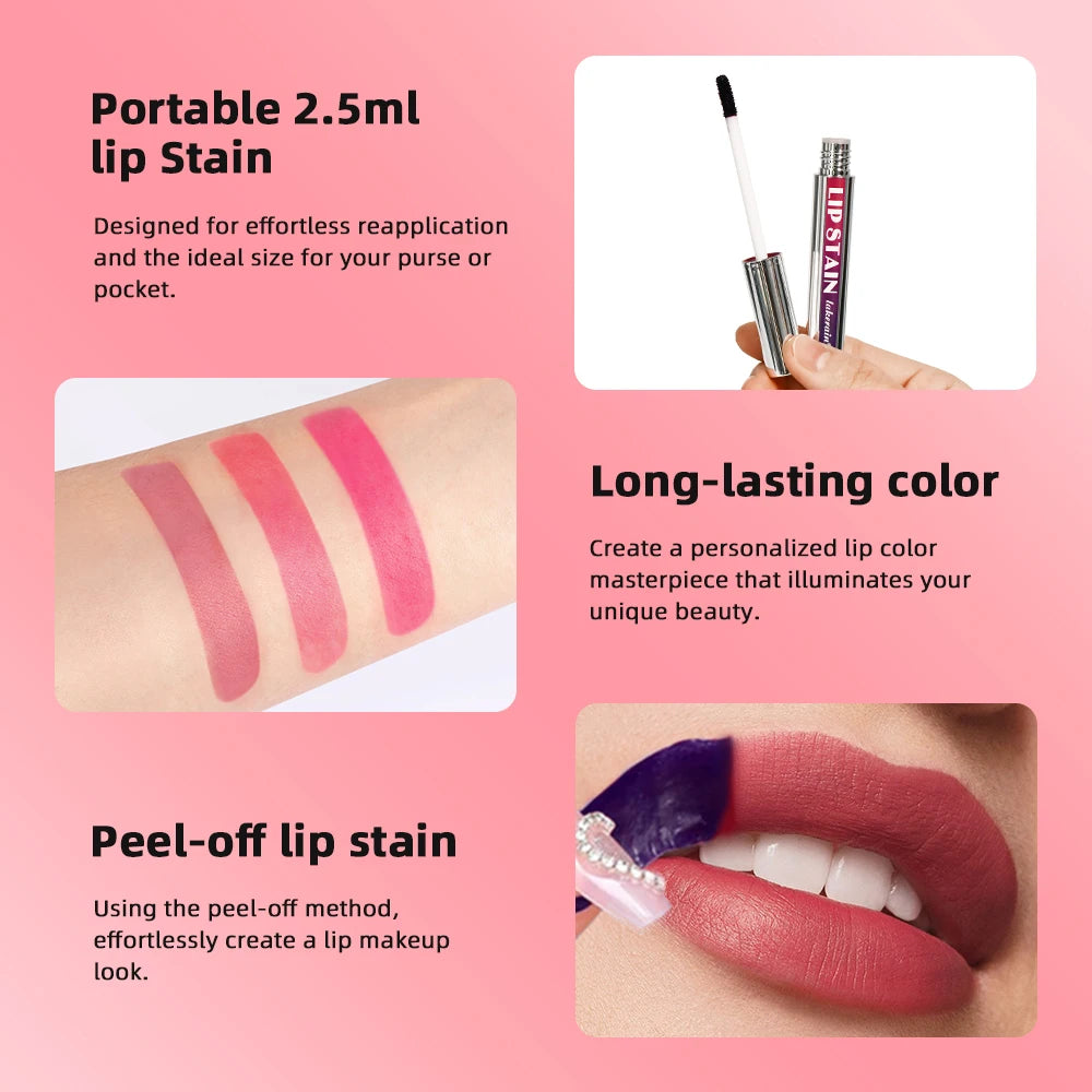Long Lasting Lip Tint – Korean Matte Waterproof Liquid Lipstick