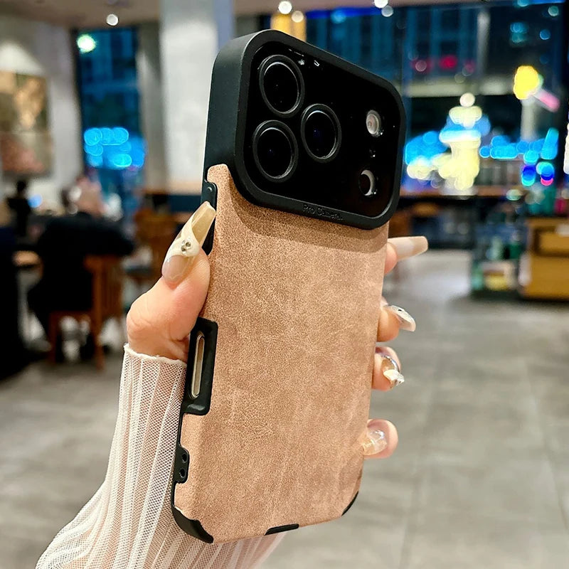 Leather Shockproof Case for iPhone