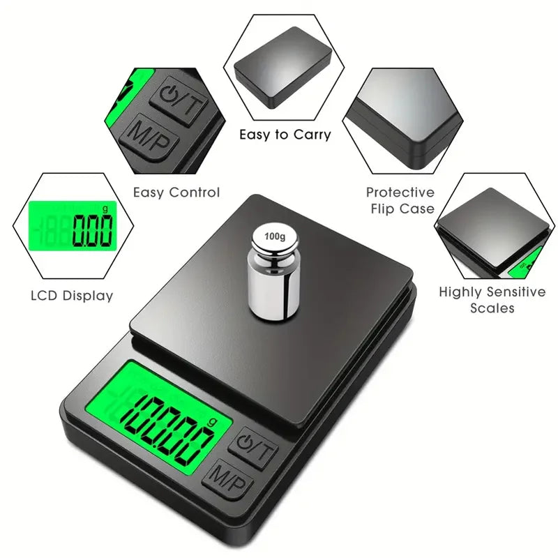 Precision Pocket Digital Scale – 1000g/0.1g