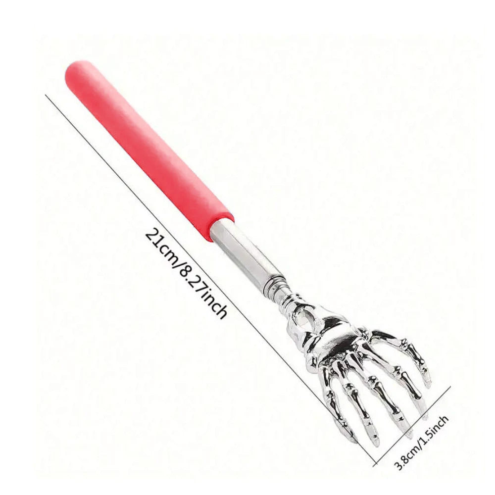 Portable Extendable Back Scratcher – Stainless Steel Telescopic Massager