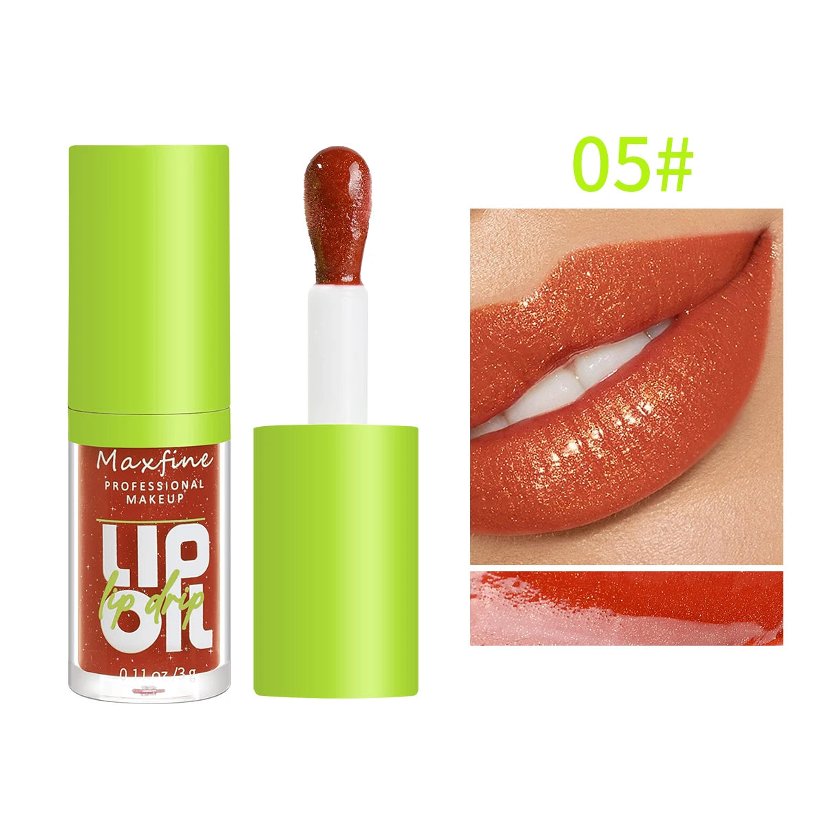 Moisturizing Lip Oil Gloss – Transparent Nourishing Lip Enhancer