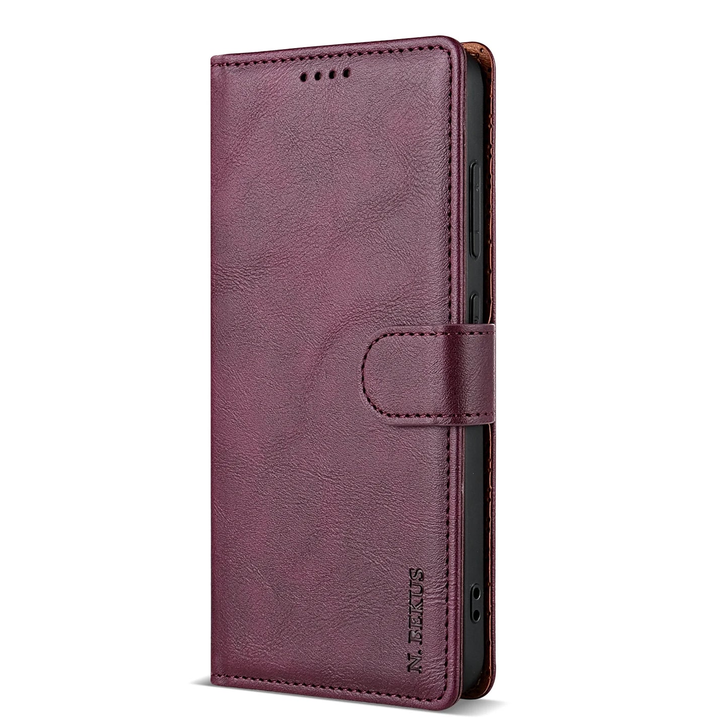 Business PU Leather Flip Wallet Case for Samsung Galaxy S25 S24 S23 Ultra S22 S21