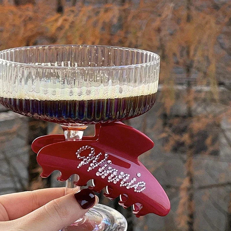 Personalized Name Hair Claw Clip for Women – Handmade Acrylic Hairpin