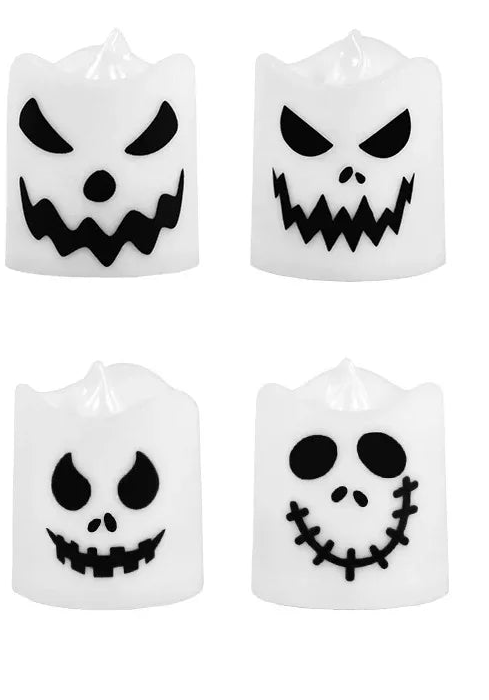 Halloween LED Ghost Pumpkin Lights – Glowing, Fun, and Perfect for Every Celebration